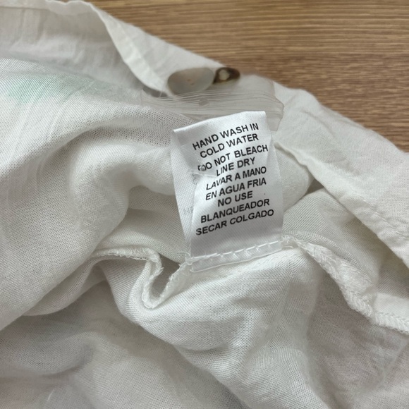 Entro Abstract Patchwork Shirt Dress Small Colorful Artsy Boho Funky - Picture 9 of 9